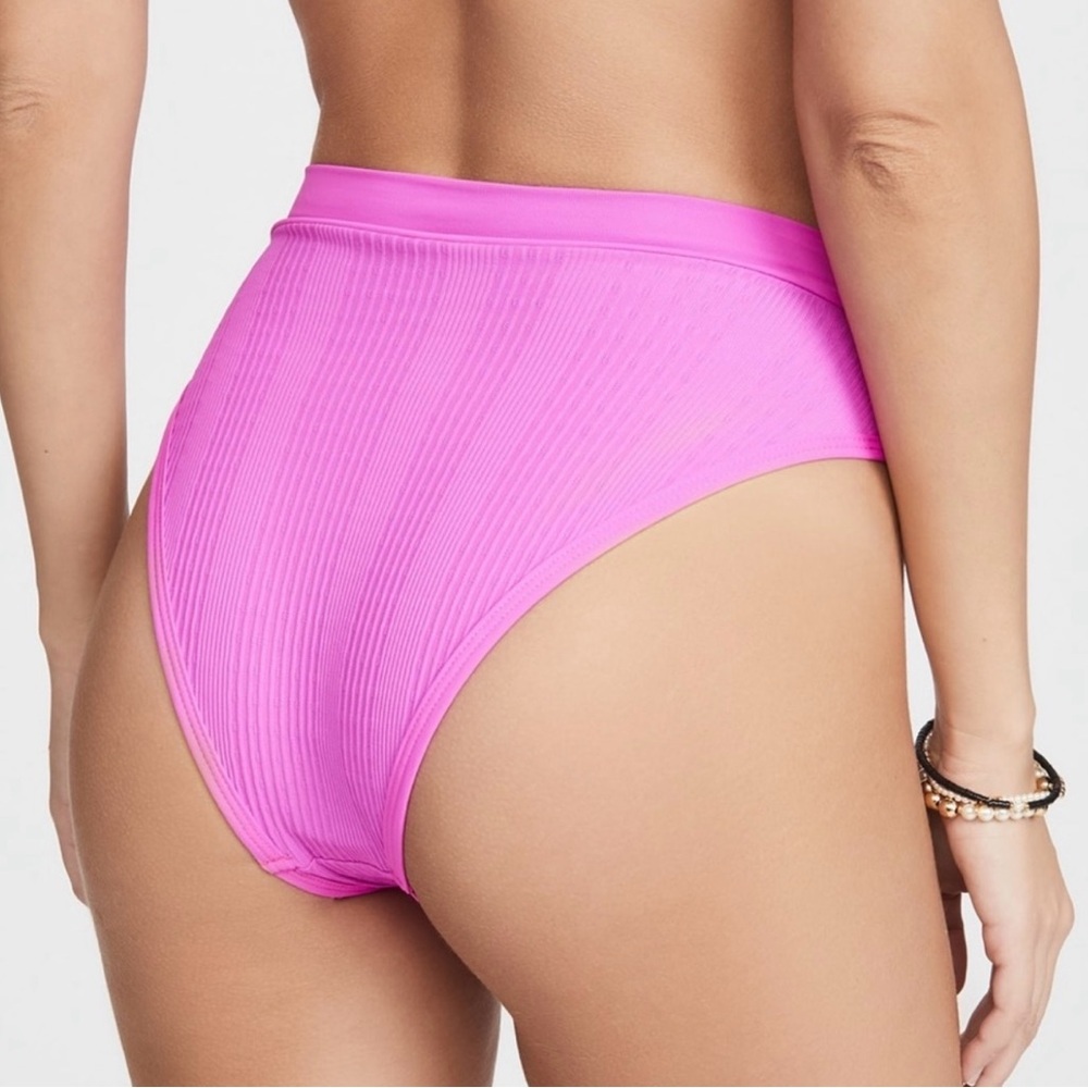 L*Space Bright Fuchsia‎ Frenchi Bitsy Bikini Bottom NWT